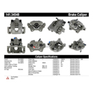 2000 Bmw 323i Brake Caliper 12