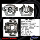 2003 Bmw 330xi Brake Caliper 9