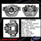 2004 Bmw 545 Brake Caliper 9
