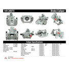 2004 Mini Cooper Brake Caliper 45