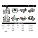 2003 Mini Cooper Brake Caliper 45