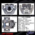 2010 Bmw 760Li Brake Caliper 4