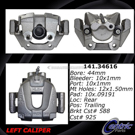 Centric Parts 141.34616 Brake Caliper 4