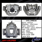 2012 Bmw 740 Brake Caliper 4