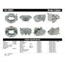 1966 Mercedes Benz 250SEC Brake Caliper 12