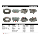 1966 Mercedes Benz 200D Brake Caliper 12
