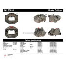 1973 Mercedes Benz 450SLC Brake Caliper 12