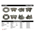 1987 Mercedes Benz 560SEC Brake Caliper 10