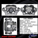 2004 Chrysler Crossfire Brake Caliper 9