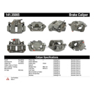 2007 Mercedes Benz C280 Brake Caliper 10