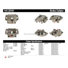 Centric Parts 141.35101 Brake Caliper 8