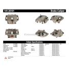 2005 Chrysler Crossfire Brake Caliper 8