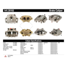 2005 Chrysler Crossfire Brake Caliper 12