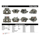 2004 Mercedes Benz E320 Brake Caliper 9