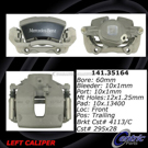 2012 Mercedes Benz C300 Brake Caliper 4