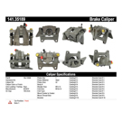 2013 Smart ForTwo Brake Caliper 9
