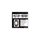 1995 Mercedes Benz C36 AMG Brake Caliper 5