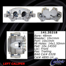 2014 Mercedes Benz GL450 Brake Caliper 4