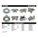 1982 Mercedes Benz 380SEC Brake Caliper 12