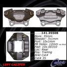 Centric Parts 141.35508 Brake Caliper 9