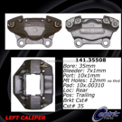 1971 Mercedes Benz 280S Brake Caliper 9