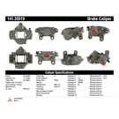1987 Mercedes Benz 190E Brake Caliper 10