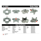 1987 Mercedes Benz 190E Brake Caliper 11