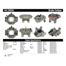 1993 Mercedes Benz 600SEC Brake Caliper 11