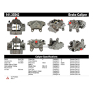 2004 Chrysler Crossfire Brake Caliper 11
