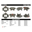1994 Mercedes Benz C280 Brake Caliper 10