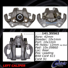 2012 Mercedes Benz E350 Brake Caliper 9