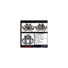 2012 Mercedes Benz E350 Brake Caliper 11