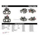 2009 Mercedes Benz GL320 Brake Caliper 8