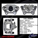 2012 Mercedes Benz C250 Brake Caliper 9