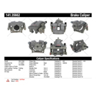 2015 Mercedes Benz C400 Brake Caliper 9