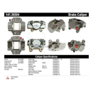 2001 Cadillac Catera Brake Caliper 10