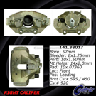 Centric Parts 141.38017 Brake Caliper 9