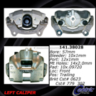 2007 Saab 9-3 Brake Caliper 9