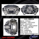 2009 Saab 9-3 Brake Caliper 9