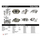 2009 Saab 9-3 Brake Caliper 37