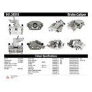 2009 Saab 9-3 Brake Caliper 45