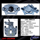 2007 Saab 9-3 Brake Caliper 13