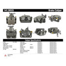 2017 Cadillac XTS Brake Caliper 37