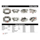 1992 Volvo 240 Brake Caliper 12