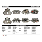 2000 Volvo S80 Brake Caliper 11