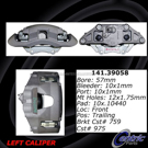 2012 Volvo C70 Brake Caliper 9