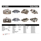 2012 Volvo C70 Brake Caliper 12