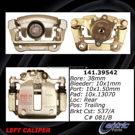 2012 Volvo S80 Brake Caliper 1