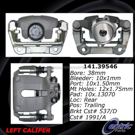 2014 Volvo S80 Brake Caliper 9