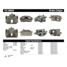 1992 Acura Integra Brake Caliper 10